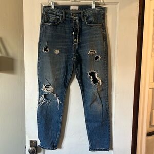 Boyish brand button front jeans